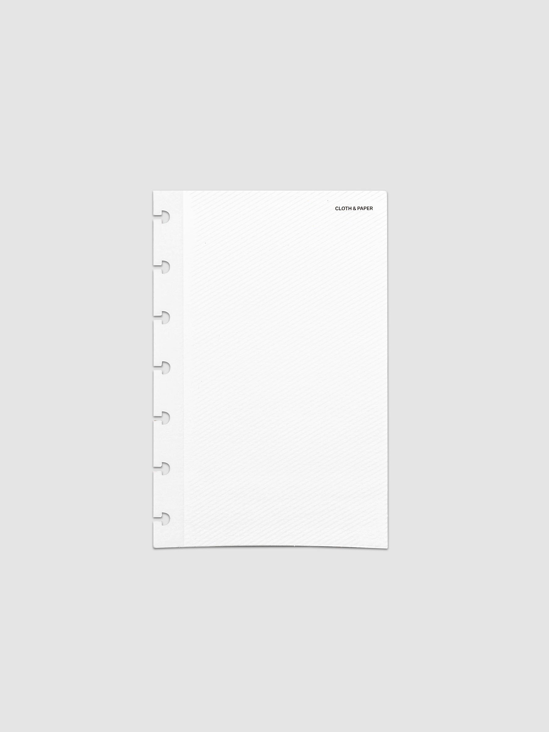 Folded Collage Planner Dashboard, HP Mini 7-Disc Punch, front view of the closed dashboard alone