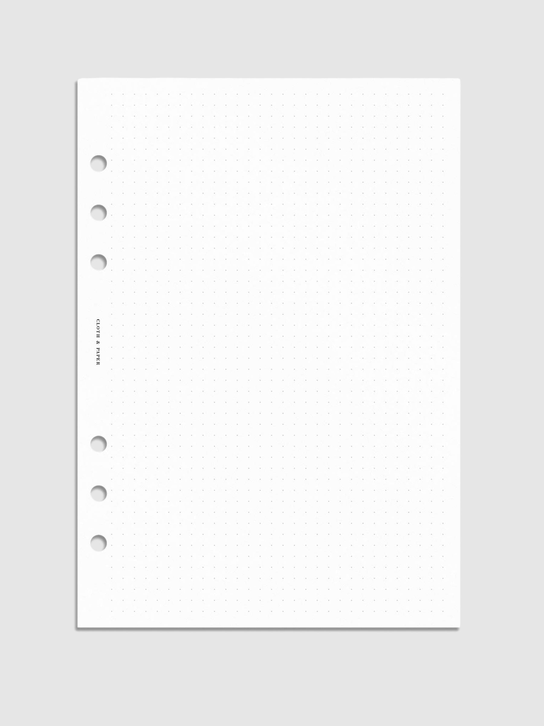 Digital mockup of insert in A5.