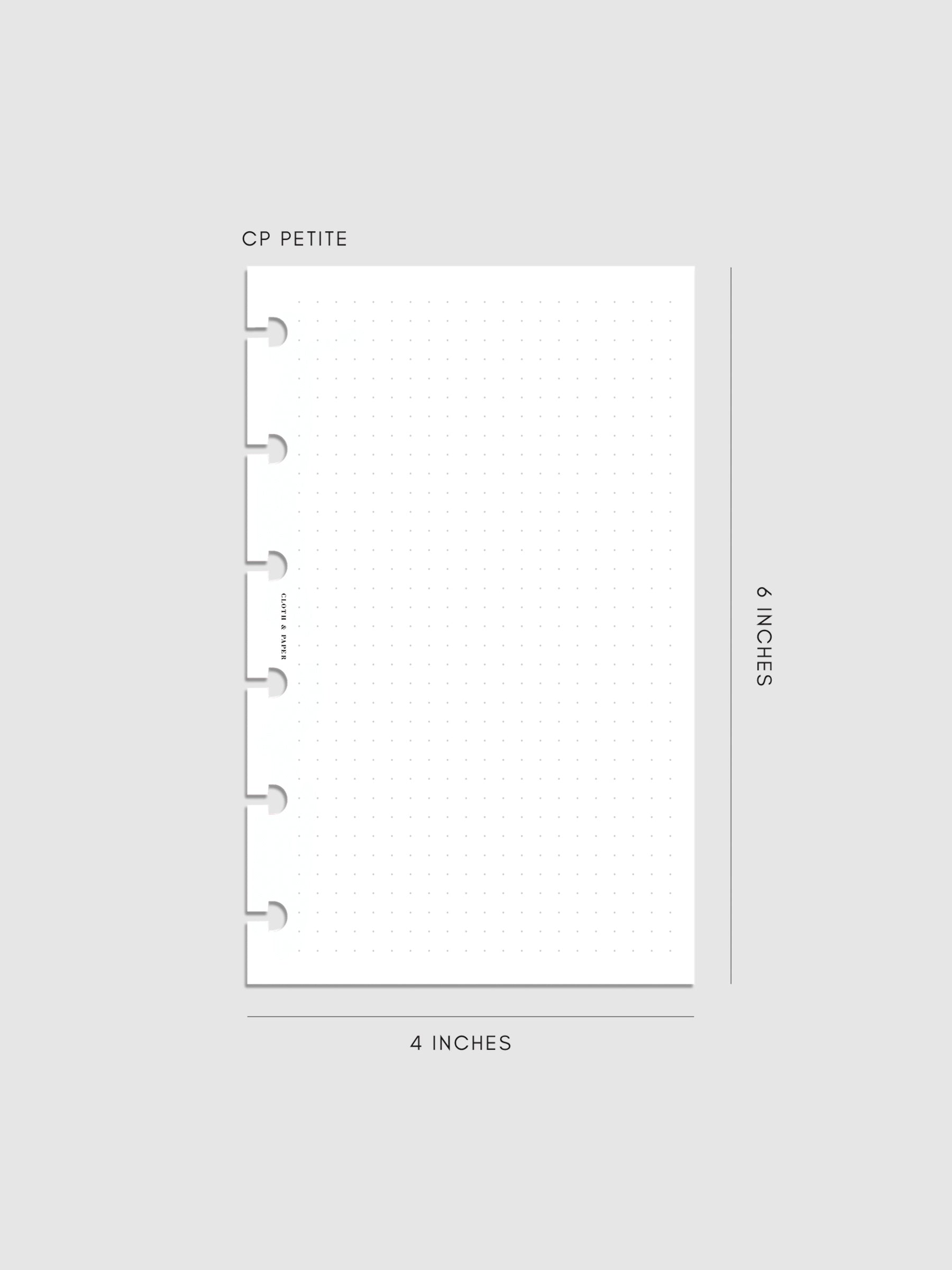 Digital mockup of insert in CP Petite.