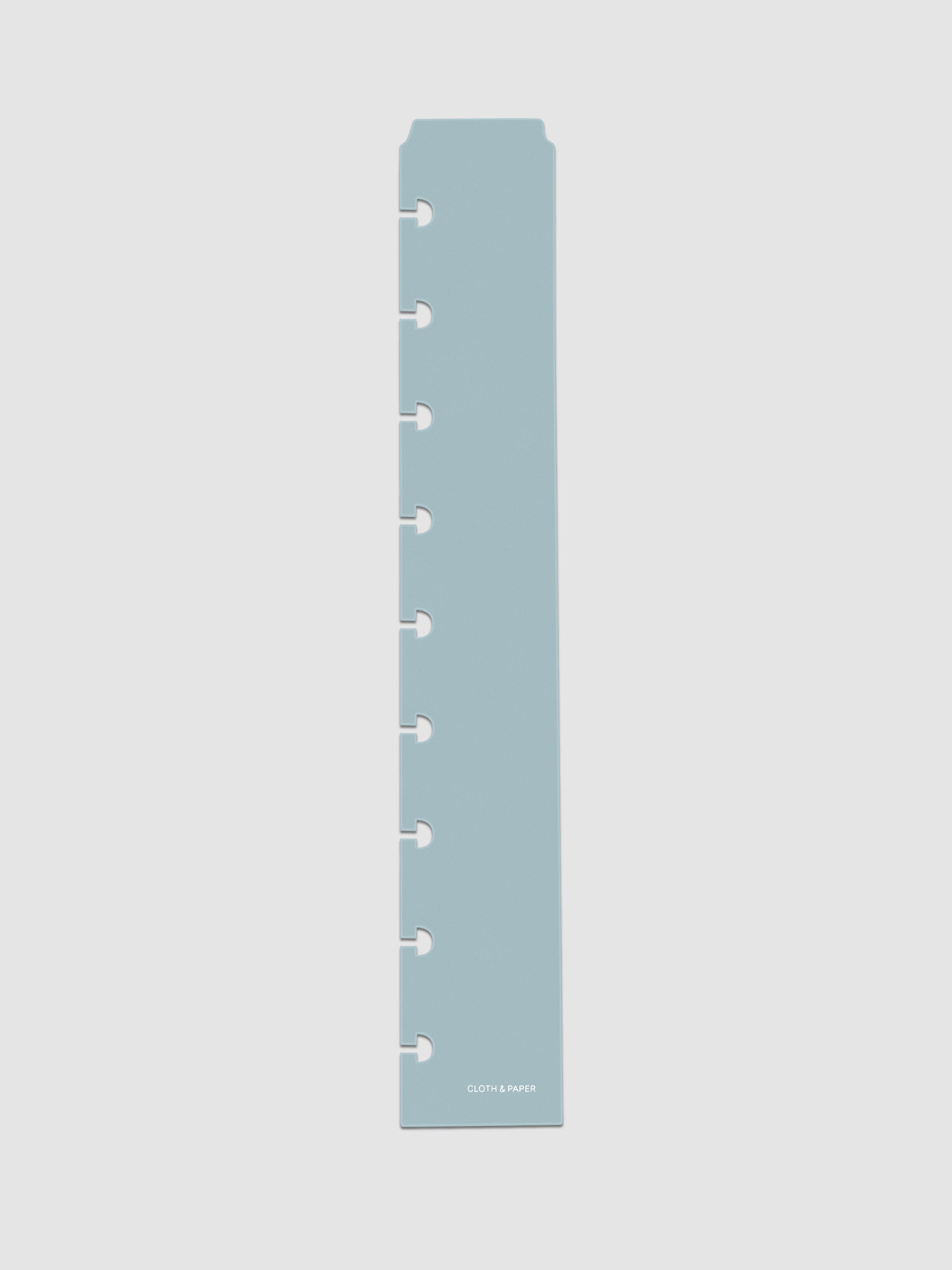 Smoked Salt (light blue) Narrow Page Marker for HP Classic planners.
