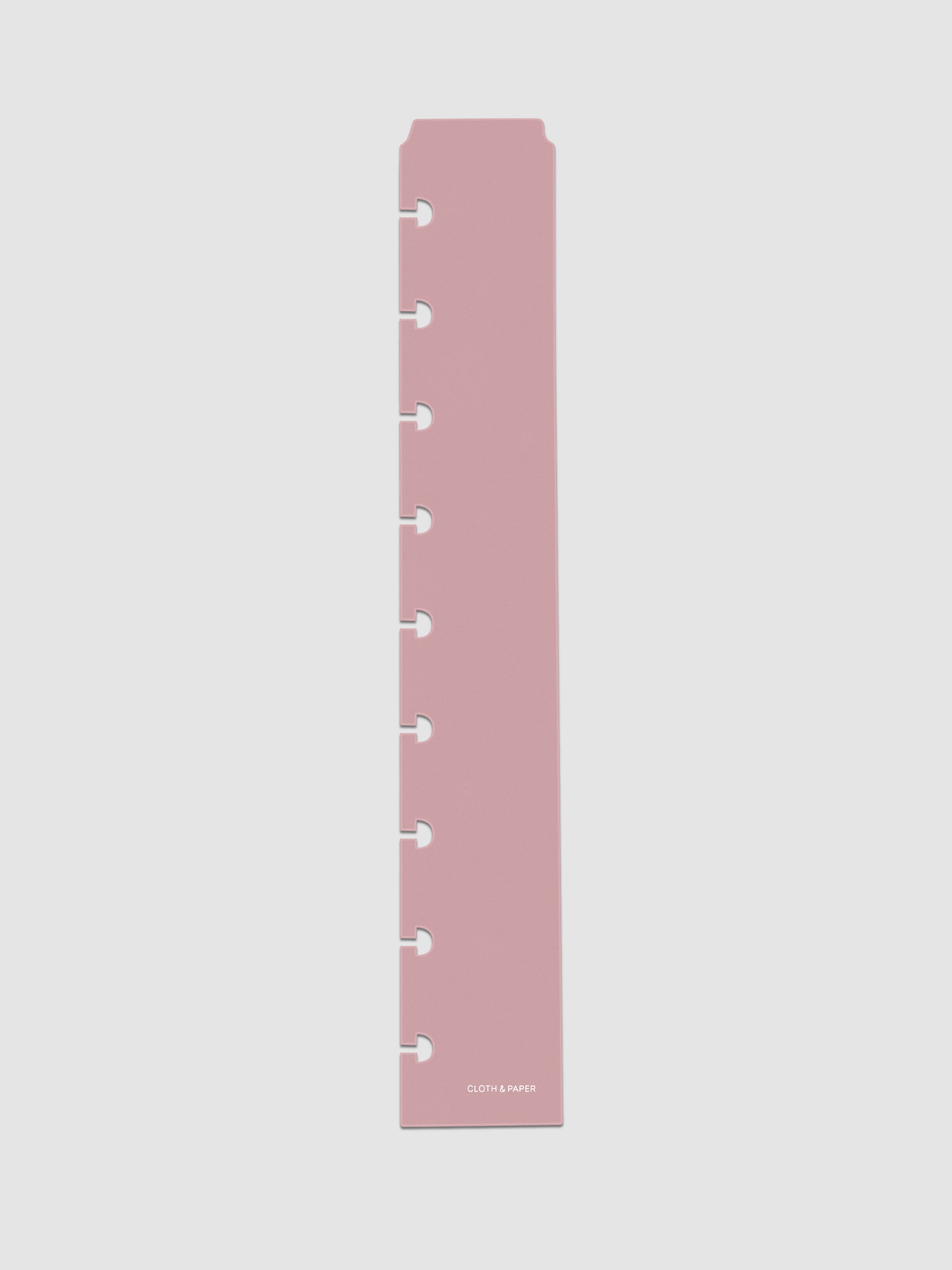 Fig Milk (light pink) Narrow Page Marker for HP Classic planners.