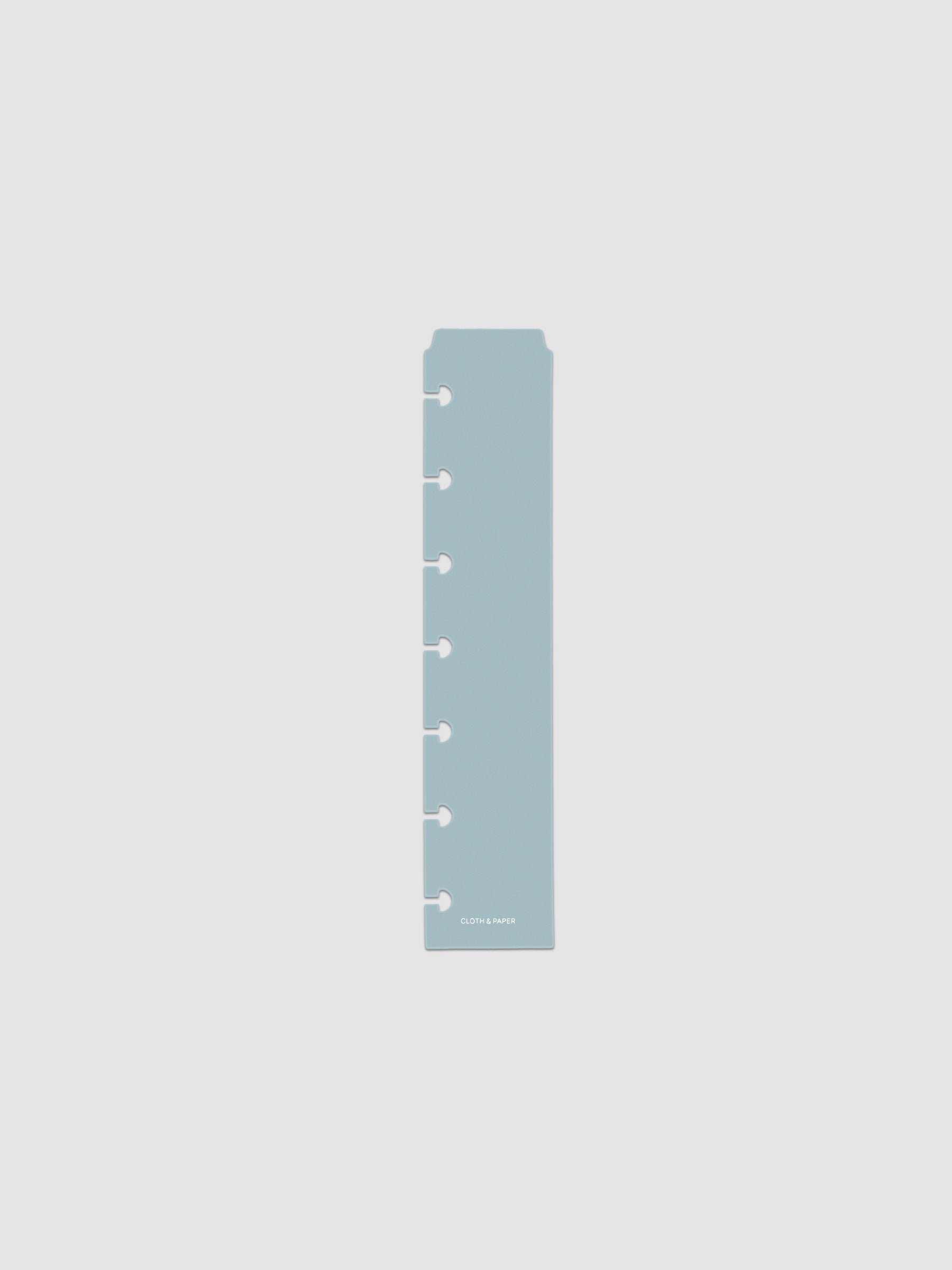 Smoked Salt (light blue) Narrow Page Marker for HP Mini planners.
