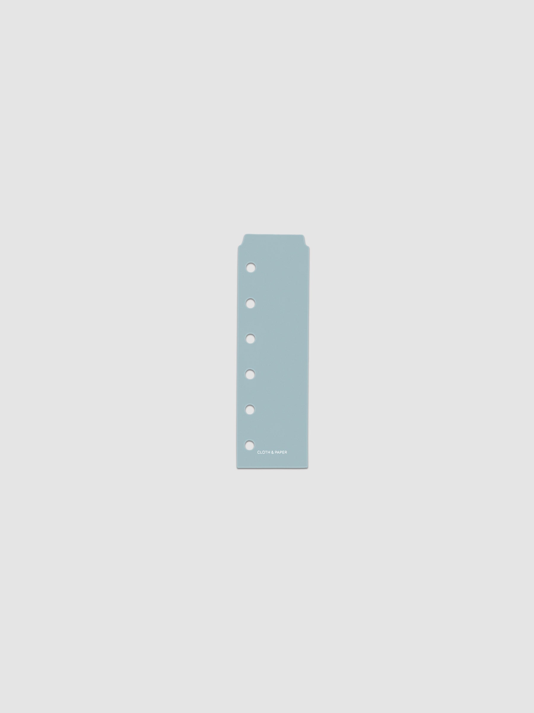 Smoked Salt (light blue) Narrow Page Marker for Pocket planners.