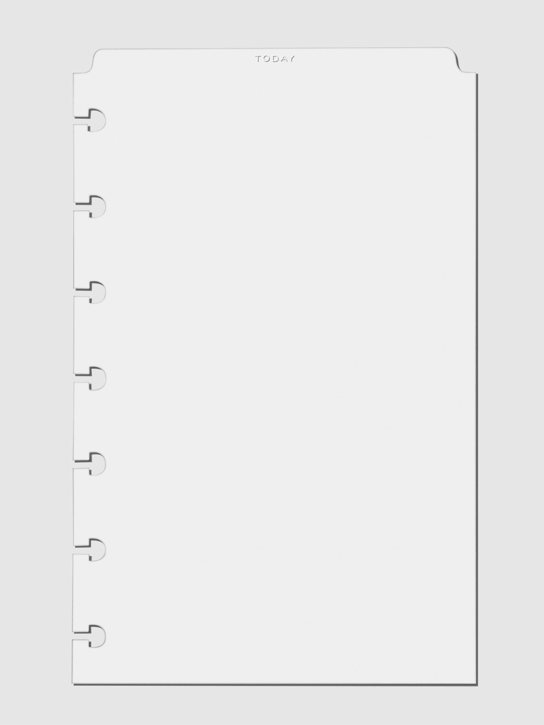 HP Mini divider displayed on a neutral background. Foil color is white.