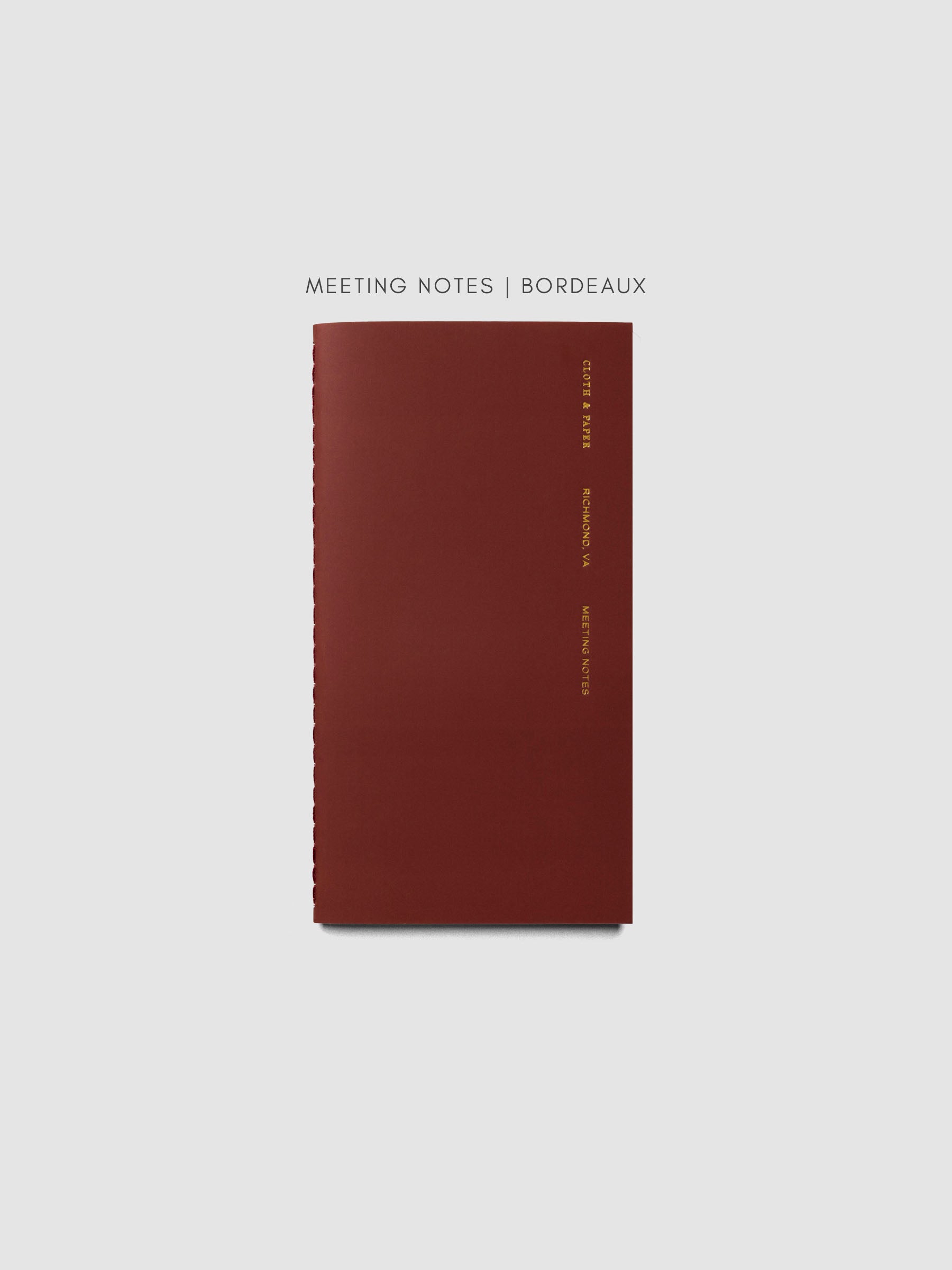Meeting Notes | Bordeaux
