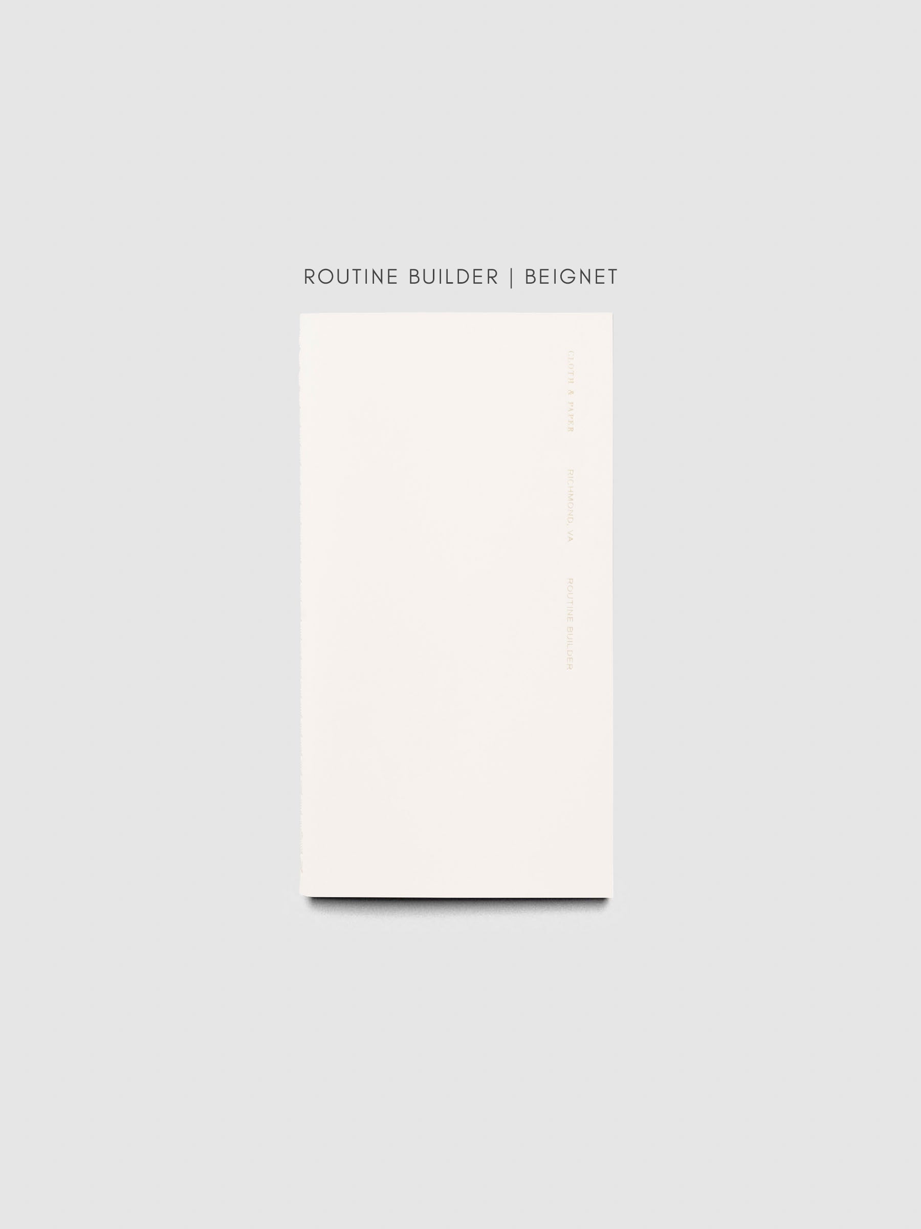 Routine Builder | Beignet