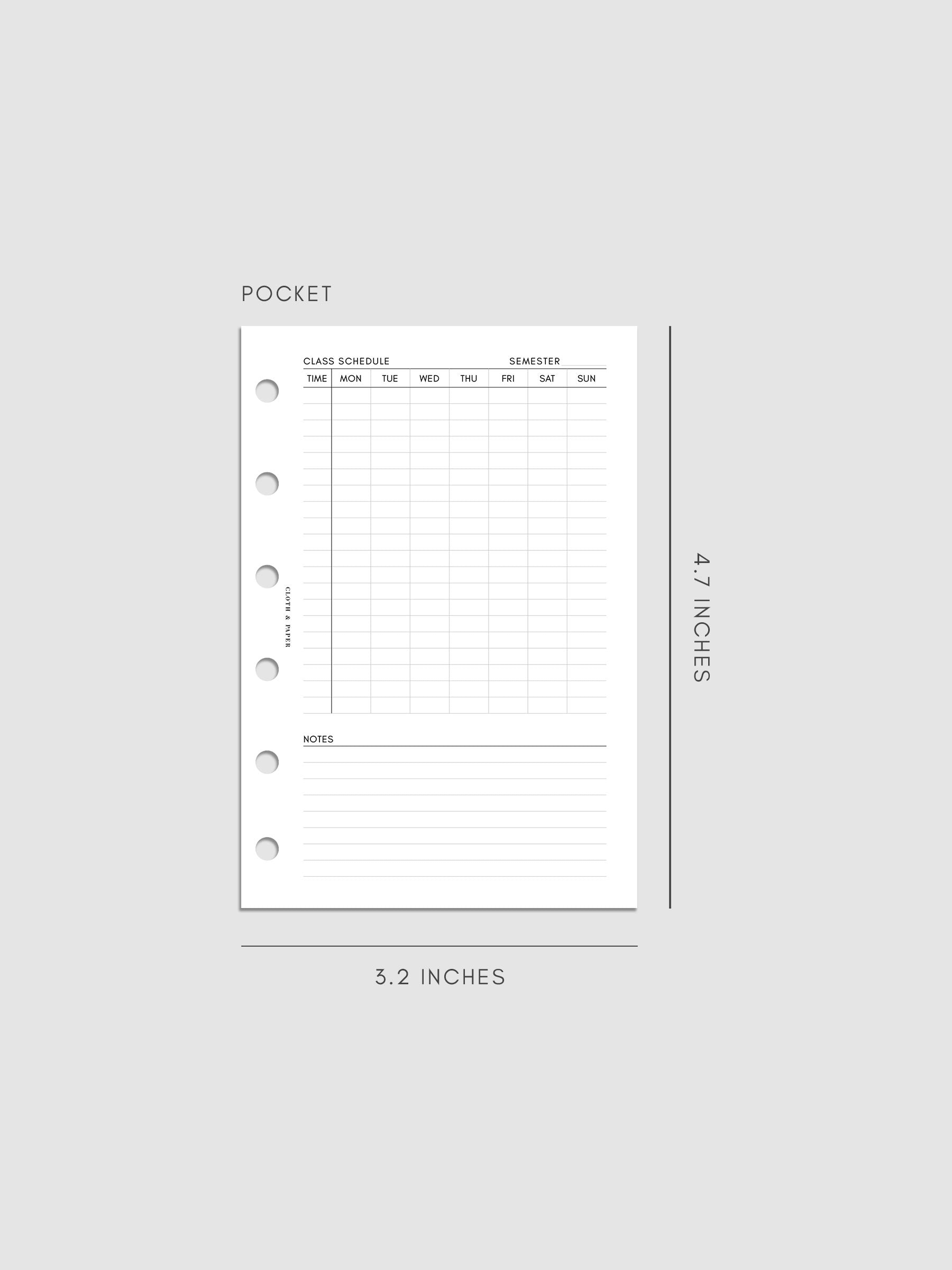 Digital mockup of insert in Pocket.