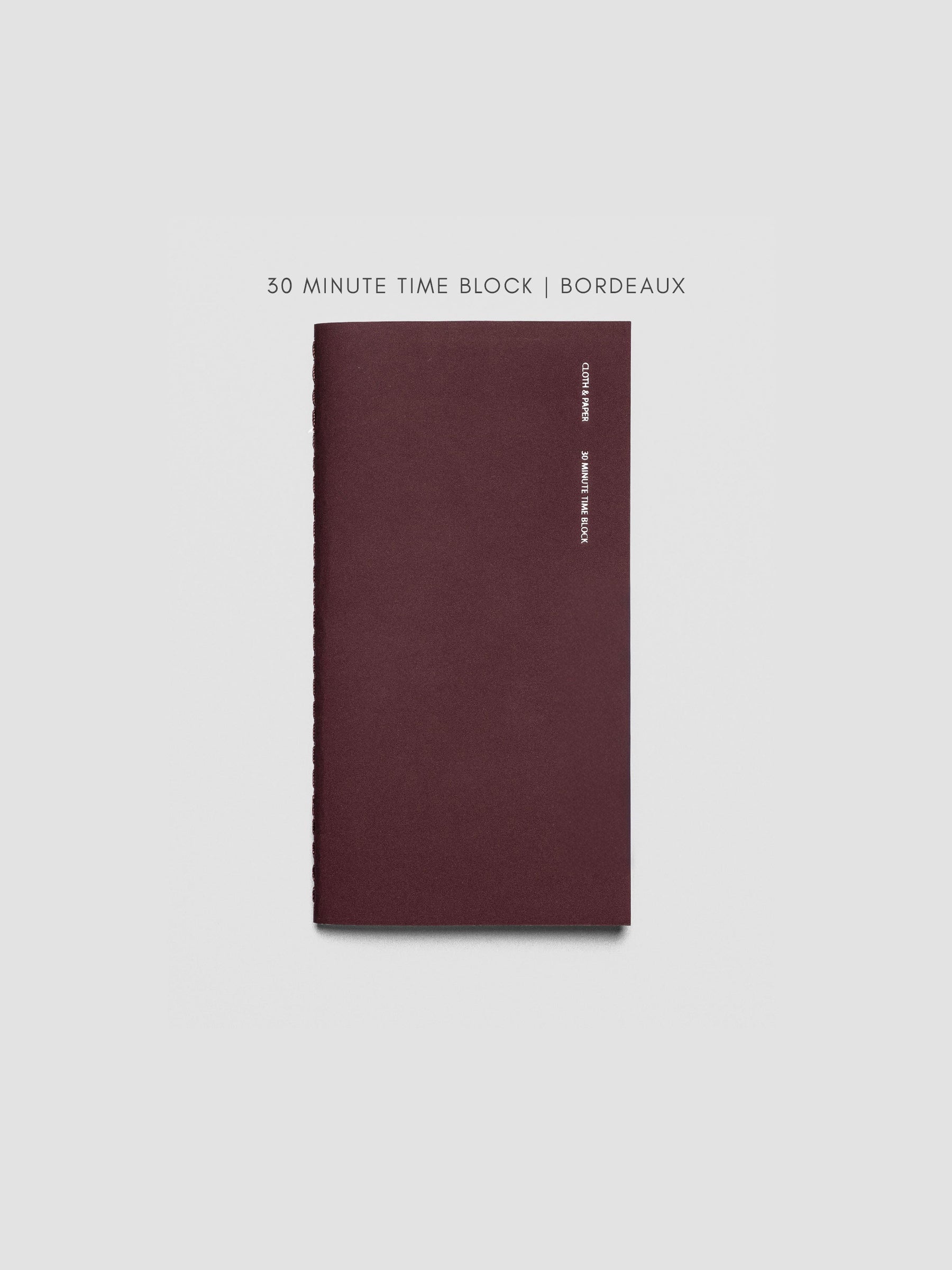 30 Minute Time Block | Bordeaux