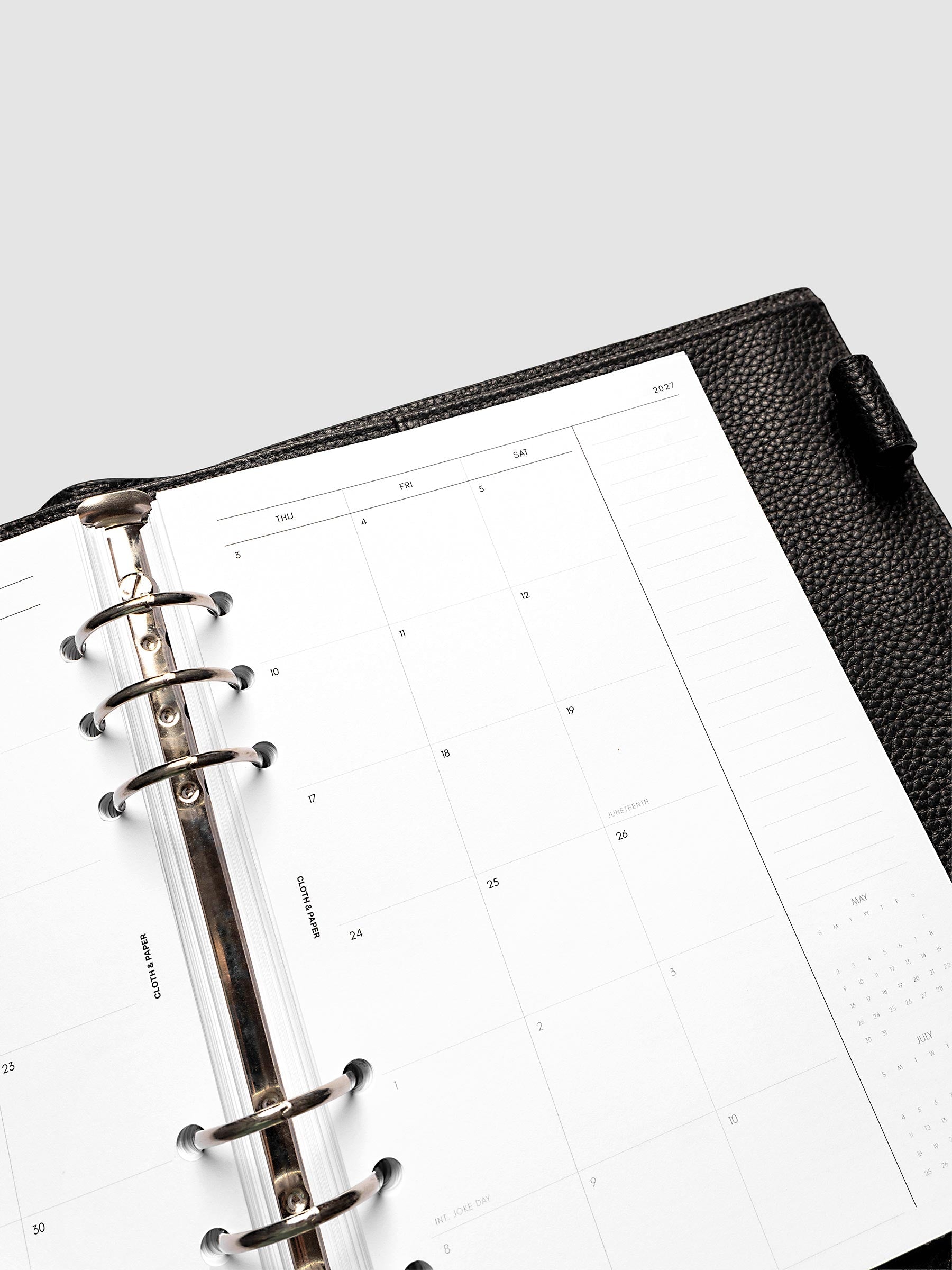 Monthly Layouts