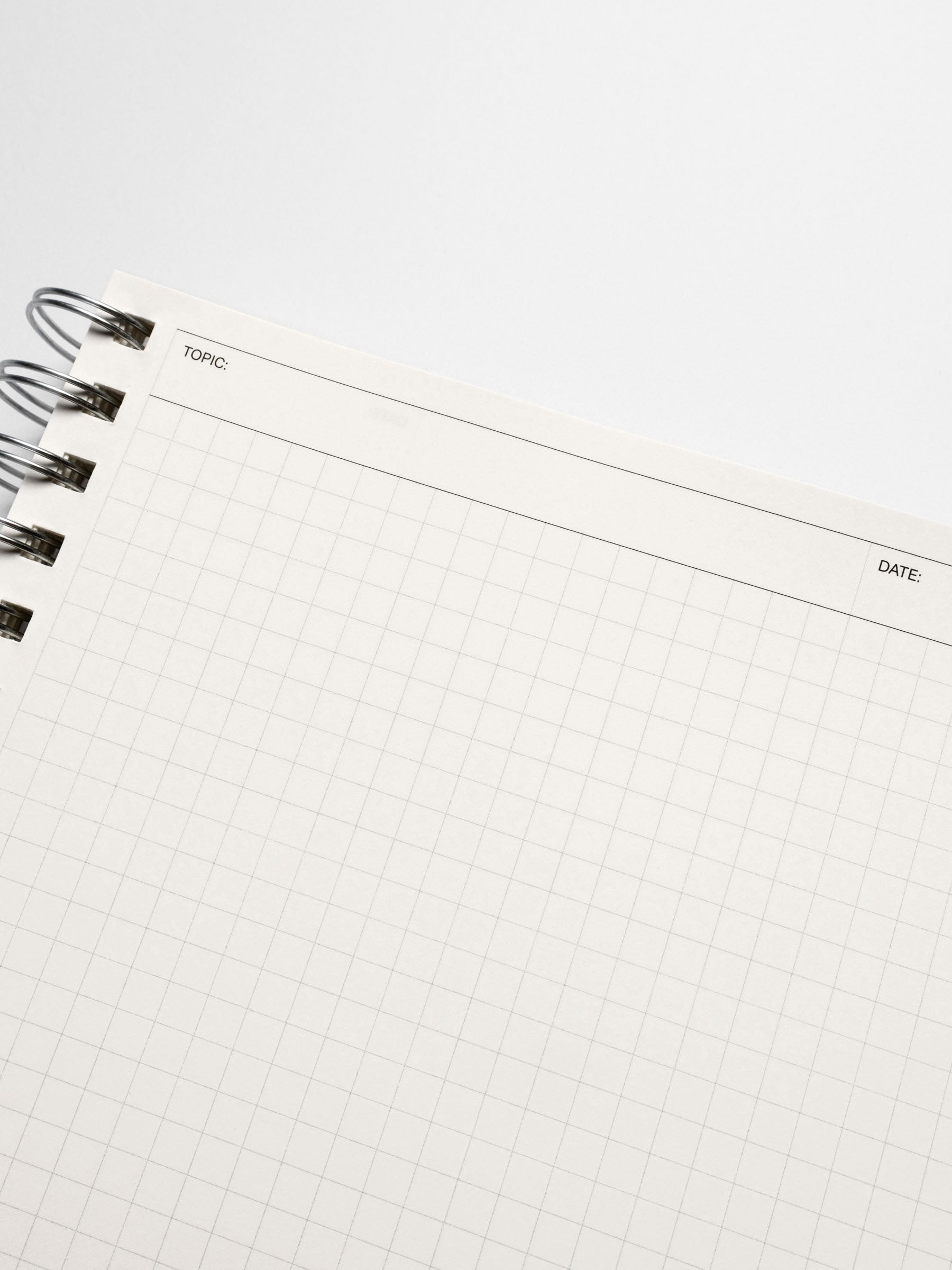 HP Classic notebook displayed on a neutral background.