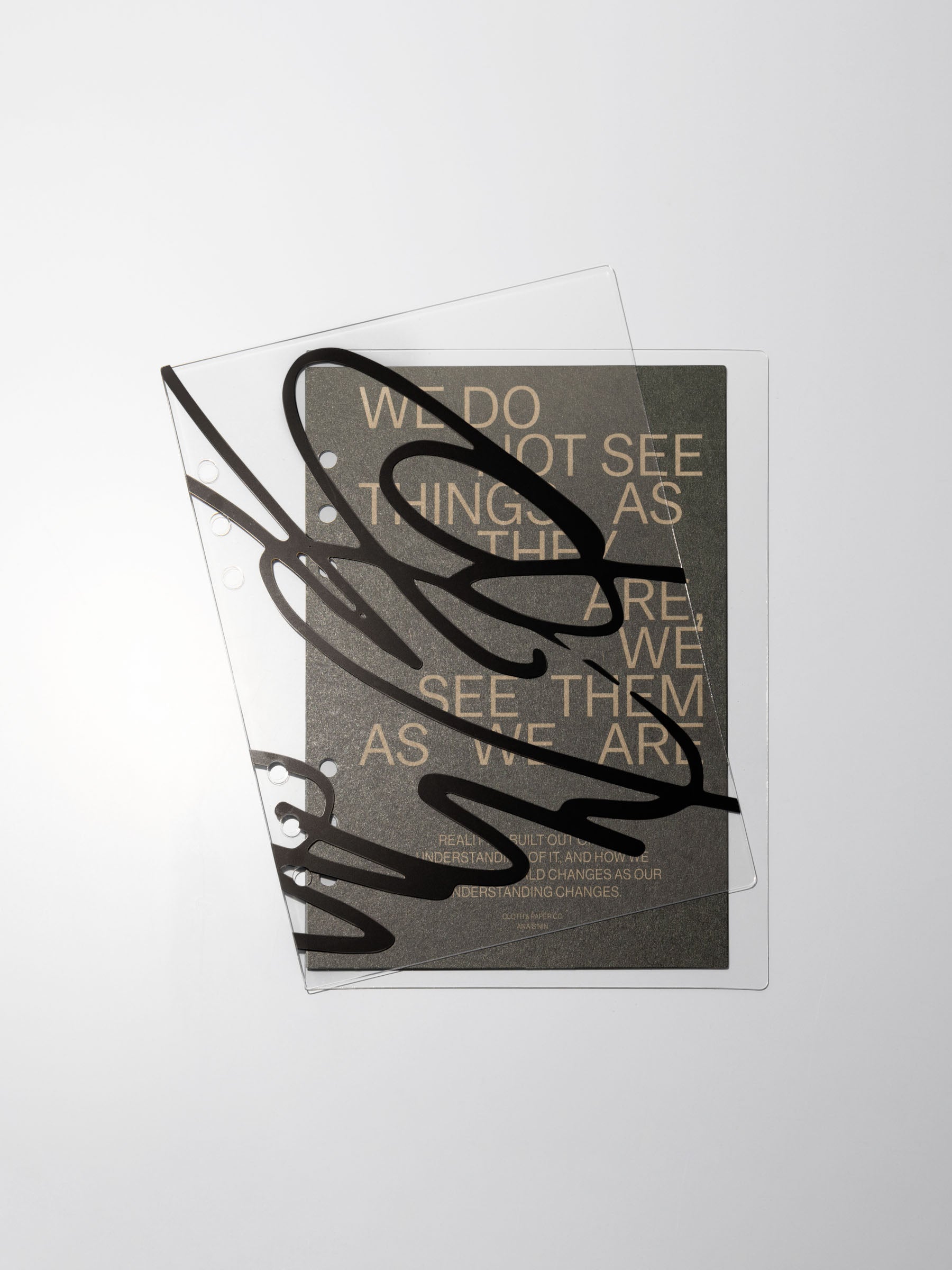 As We Are Cover + Dashboard Set in size A5 with layers shown offset.