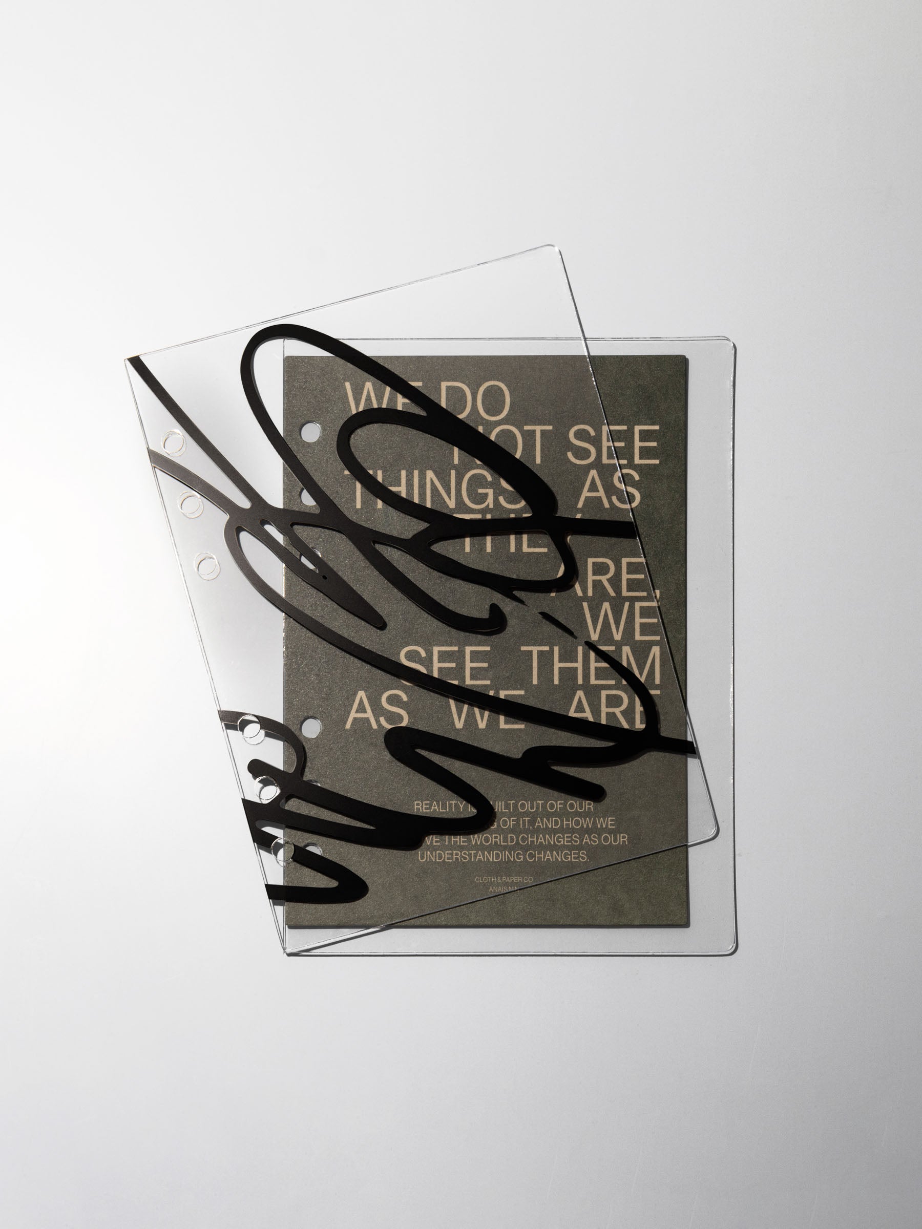 As We Are Cover + Dashboard Set in size Personal Wide showing layers offset.