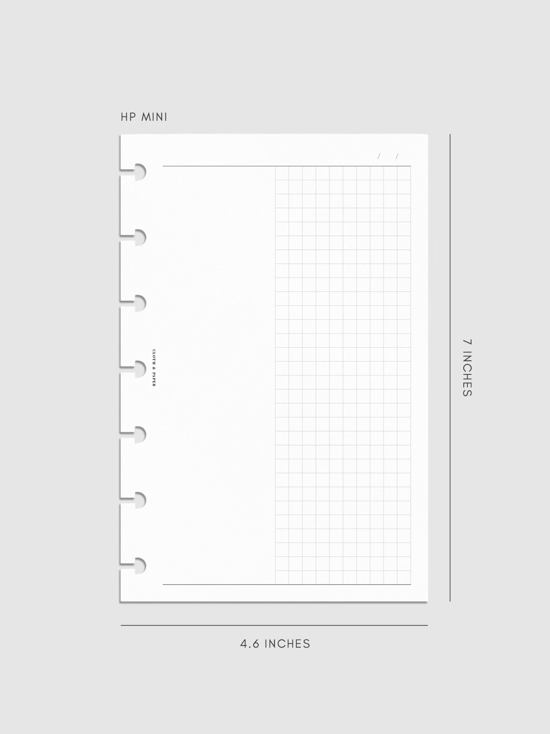 Digital mockup of insert in HP Mini.