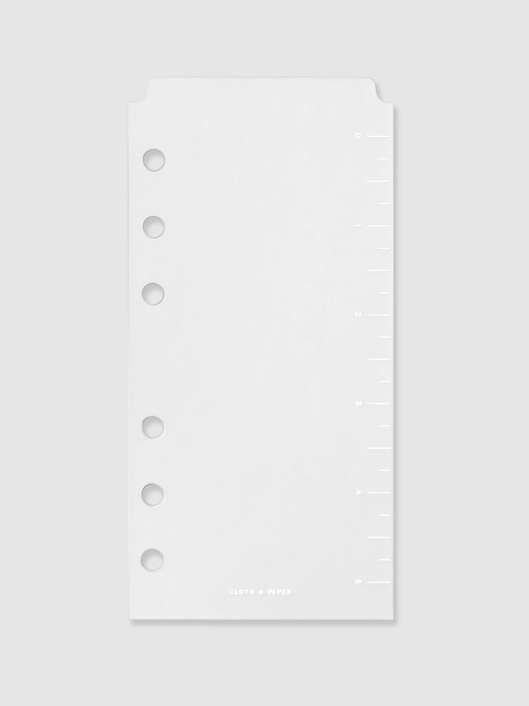 Page marker displayed on a neutral background. Size shown is A6. 