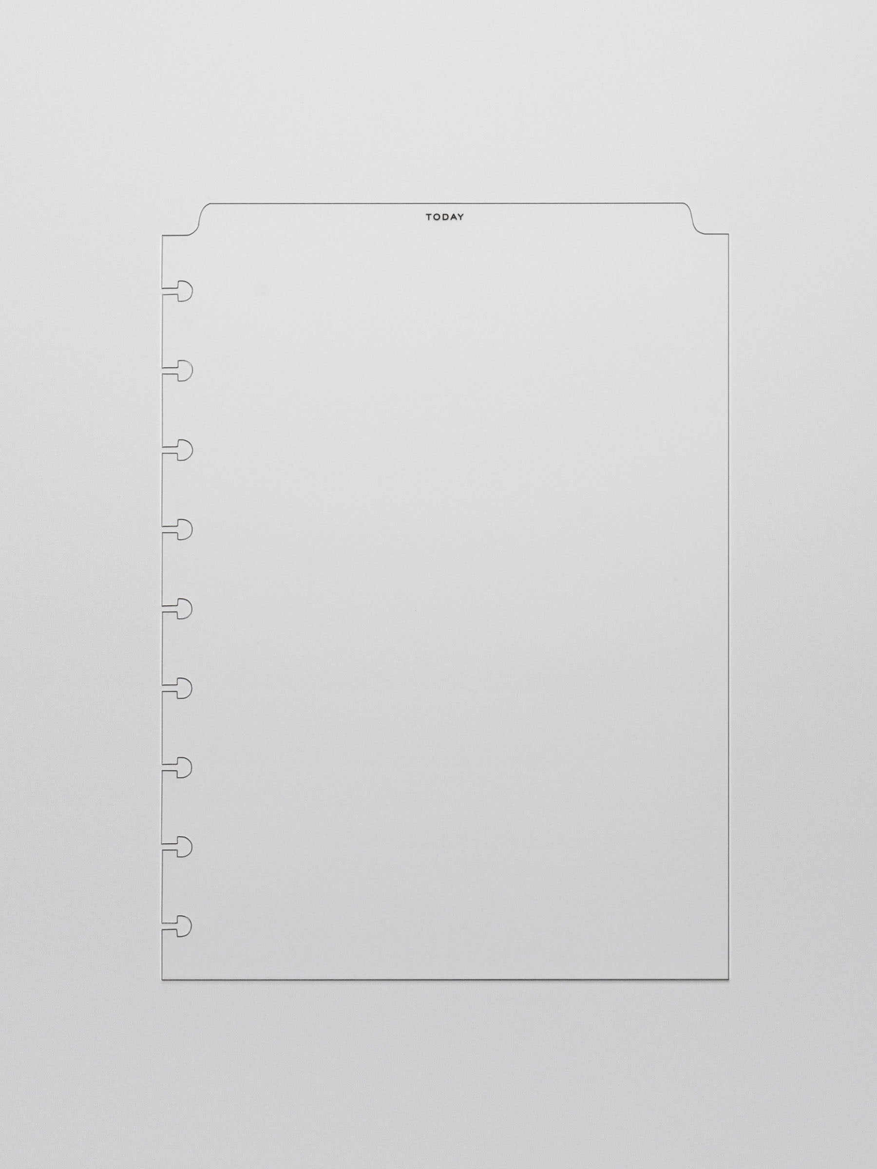 Black foil divider displayed on a neutral background. Size shown is HP Classic. 